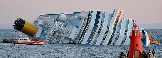 La naviera pagará un millón de euros por el naufragio del 'Costa Concordia'
