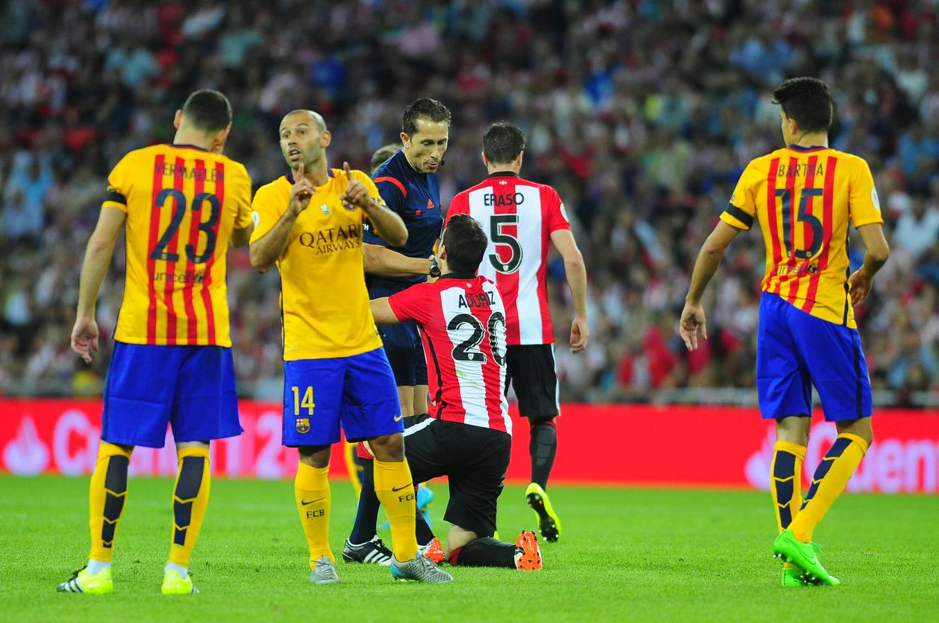 Las mejores imágenes del partido Athletic-Barcelona