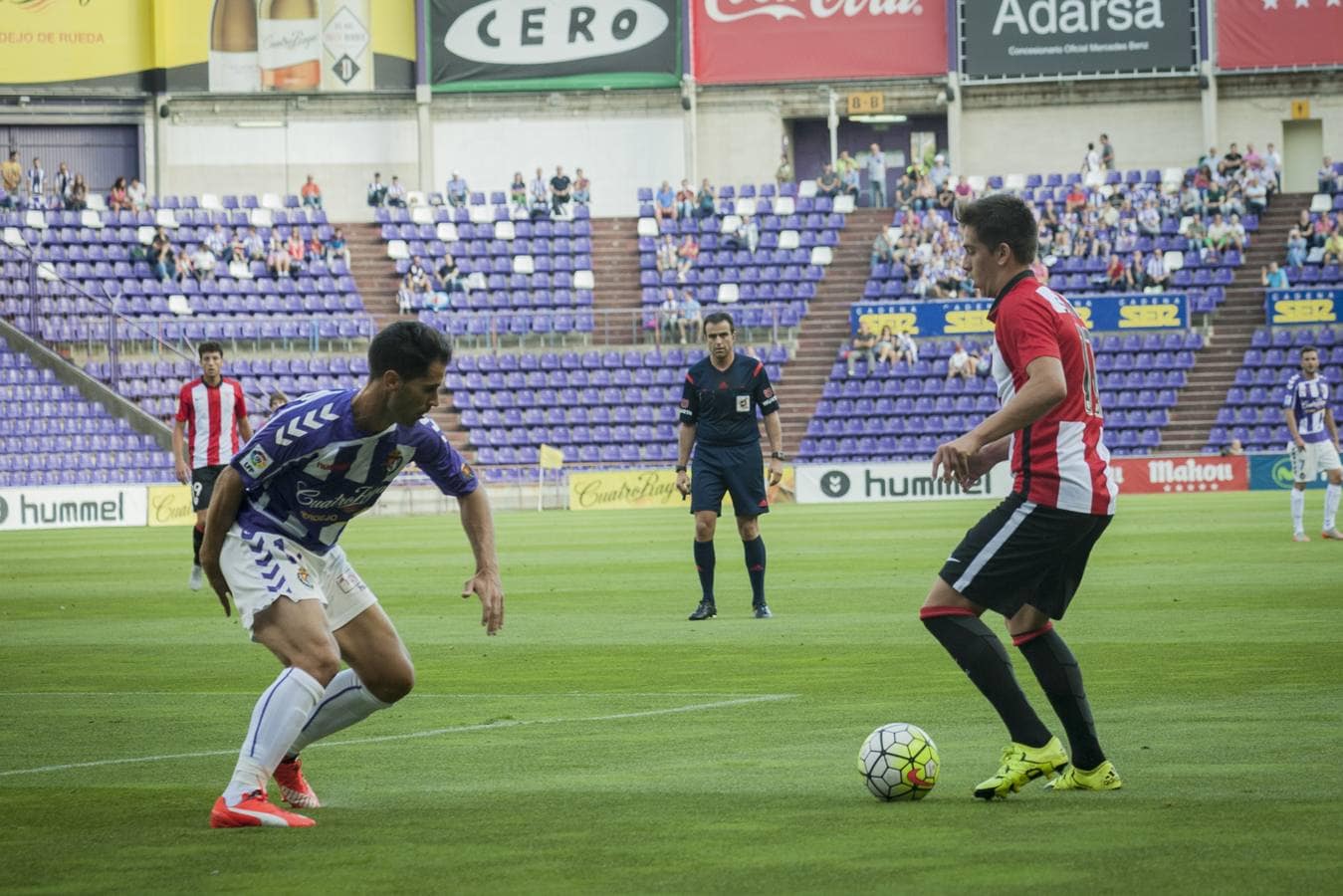 Valladolid - Bilbao Athletic, en imágenes