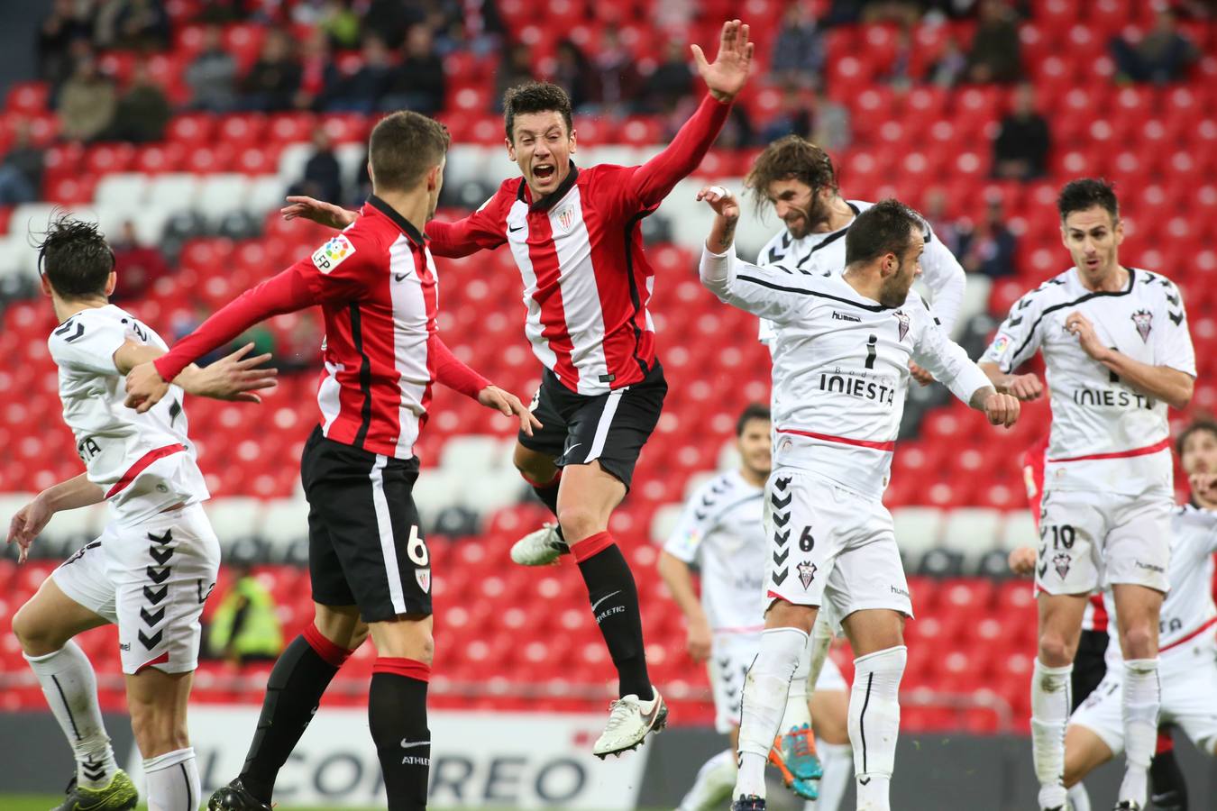 El Bilbao Athletic-Albacete, en imágenes