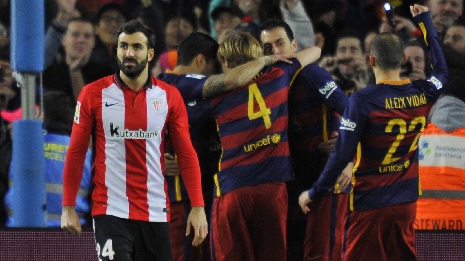 Barcelona-Athletic, en imágenes