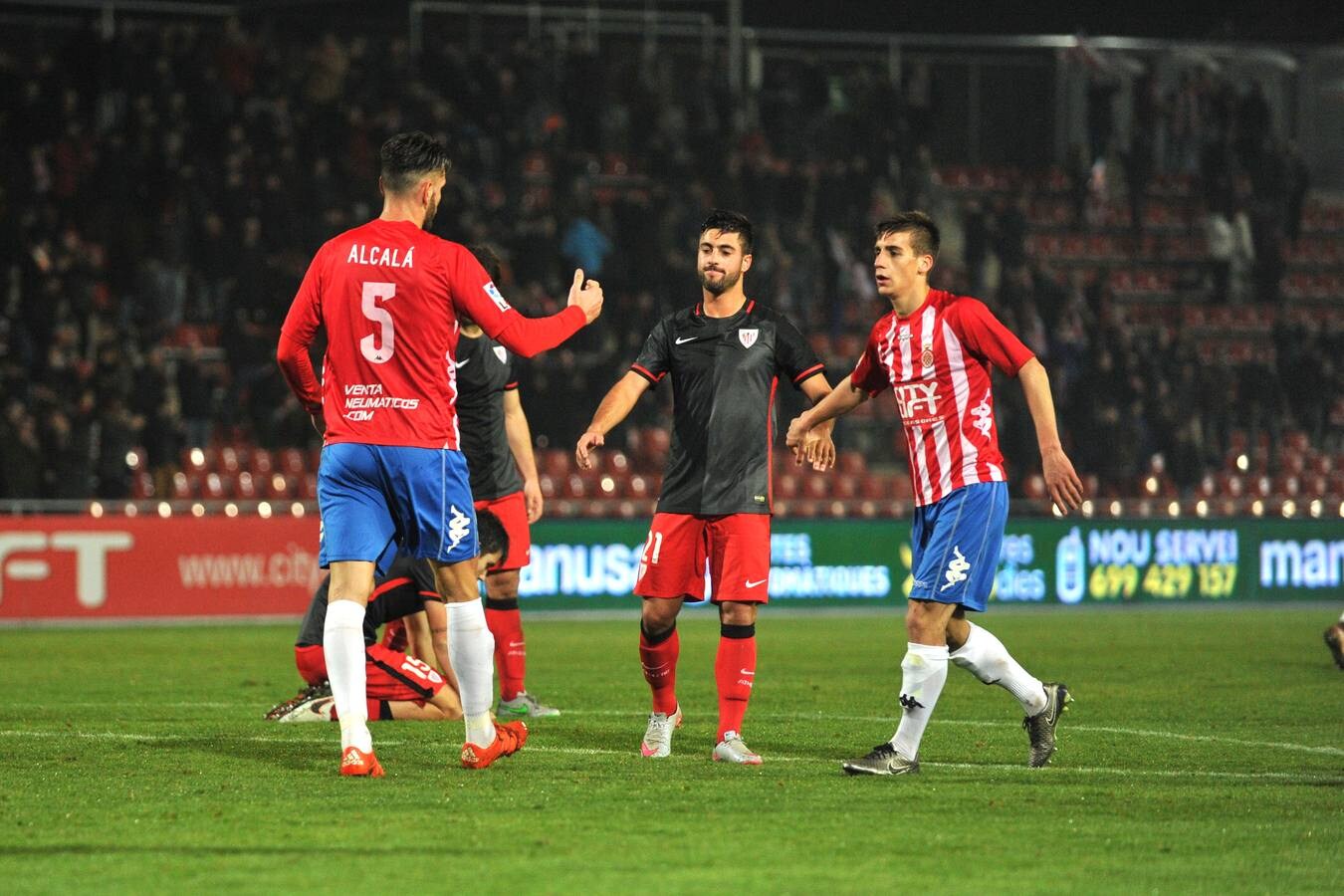 Las mejores fotos del Girona- Bilbao Athletic
