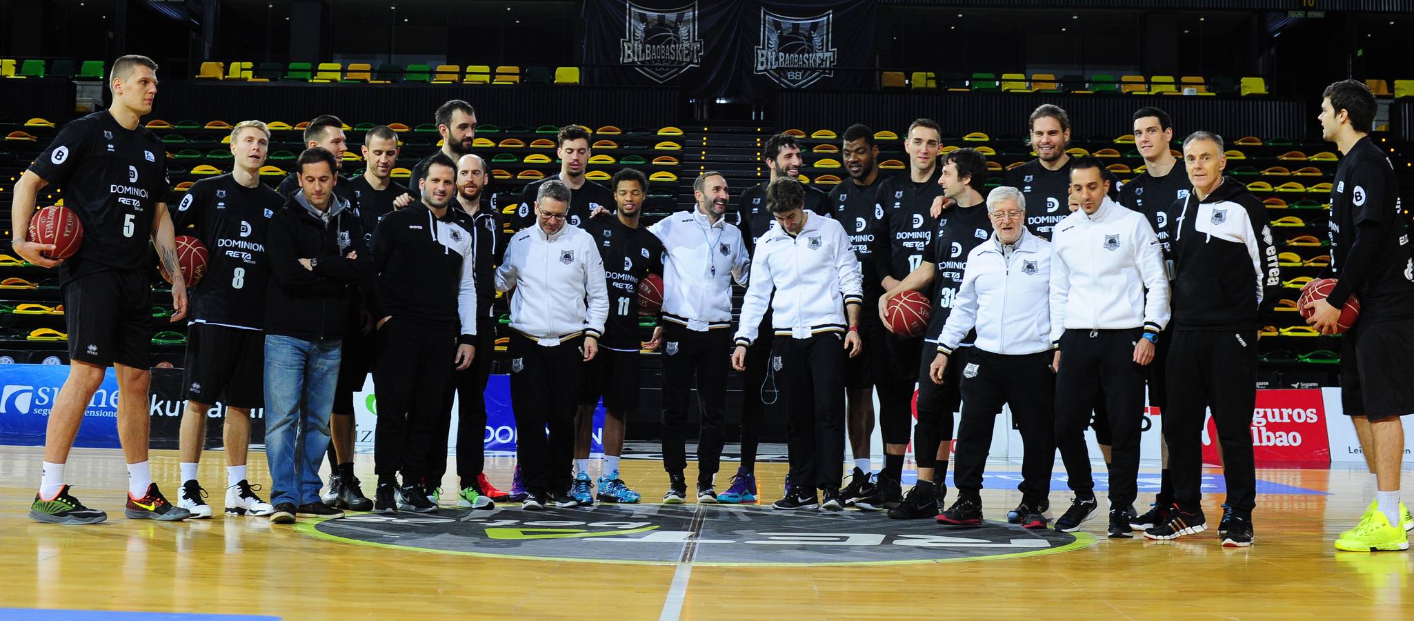 El Bilbao Basket se entrena para la Copa