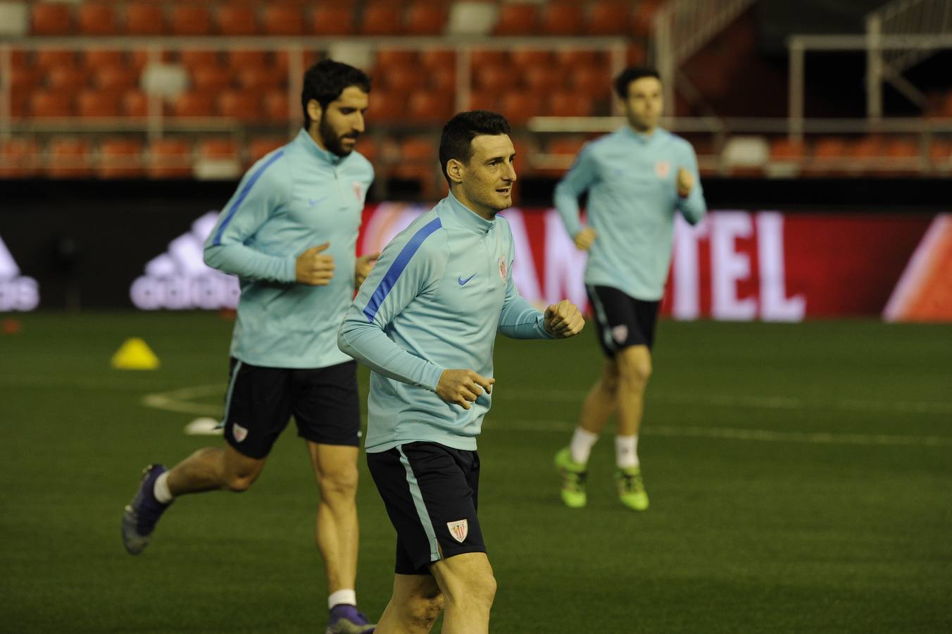 El Athletic prepara en Mestalla su 'final' de mañana