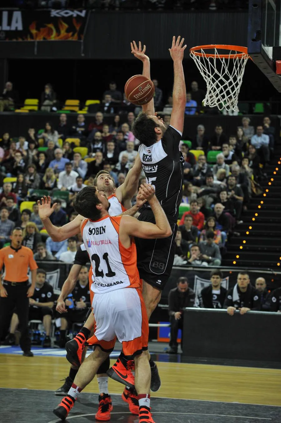 El Bilbao Basket-Fuenlabrada, en imágenes