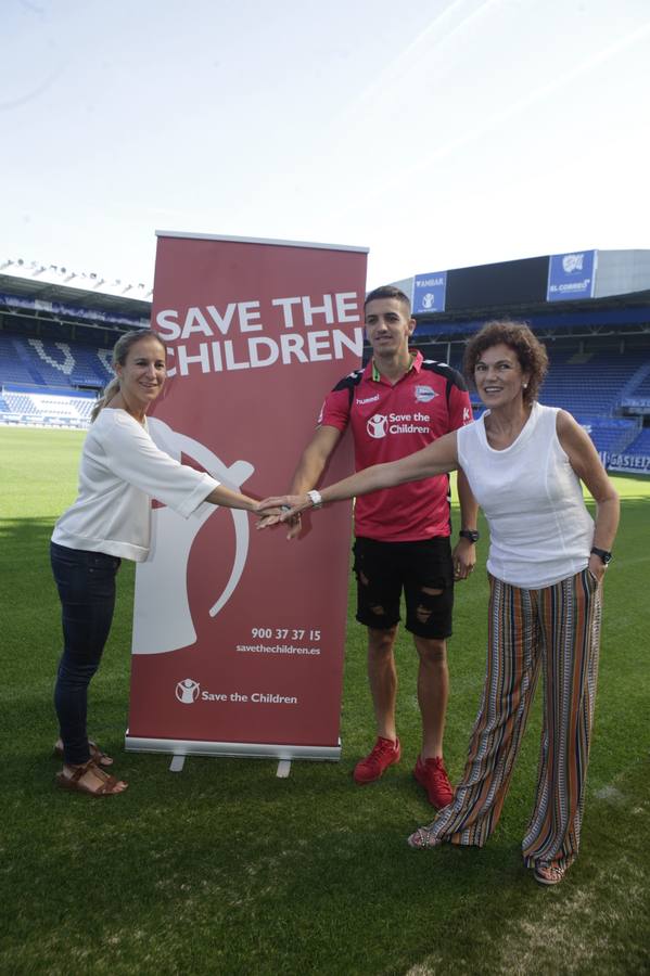 El Alavés llevará a Save The Children en las camisetas