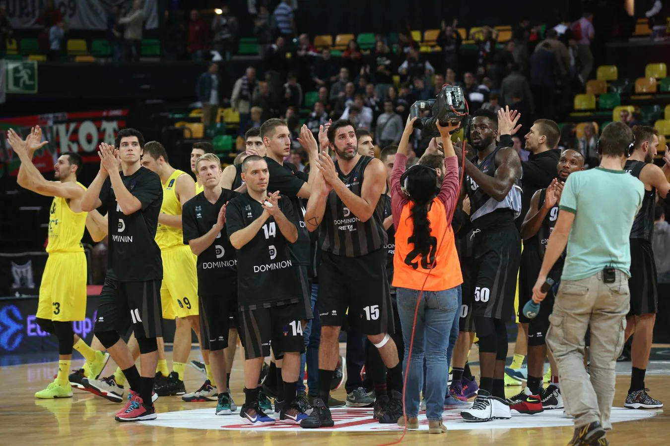 Las mejores imágenes del partido entre el Bilbao Basket y Alba Berlín