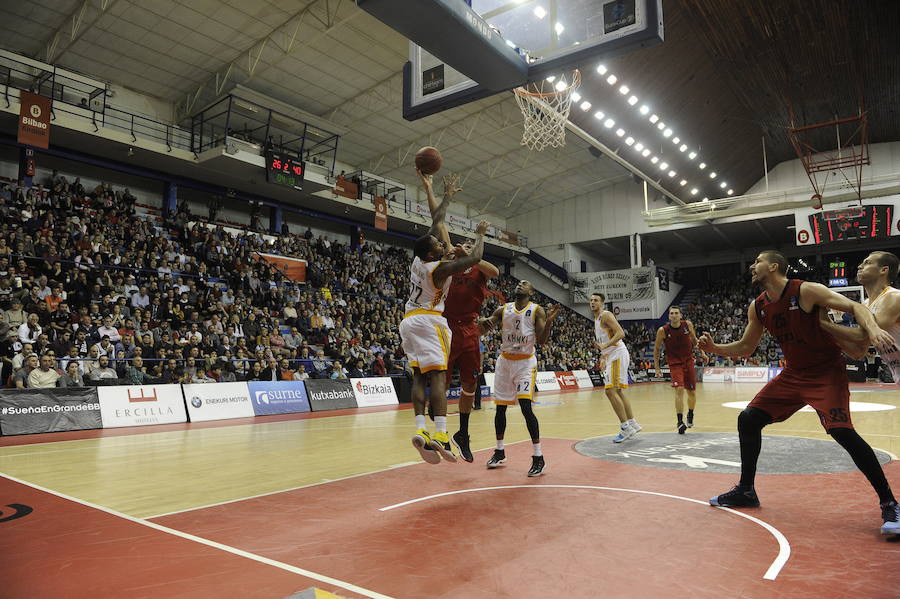 Las mejores imágenes del partido entre Bilbao Basket y Khimki de Moscú
