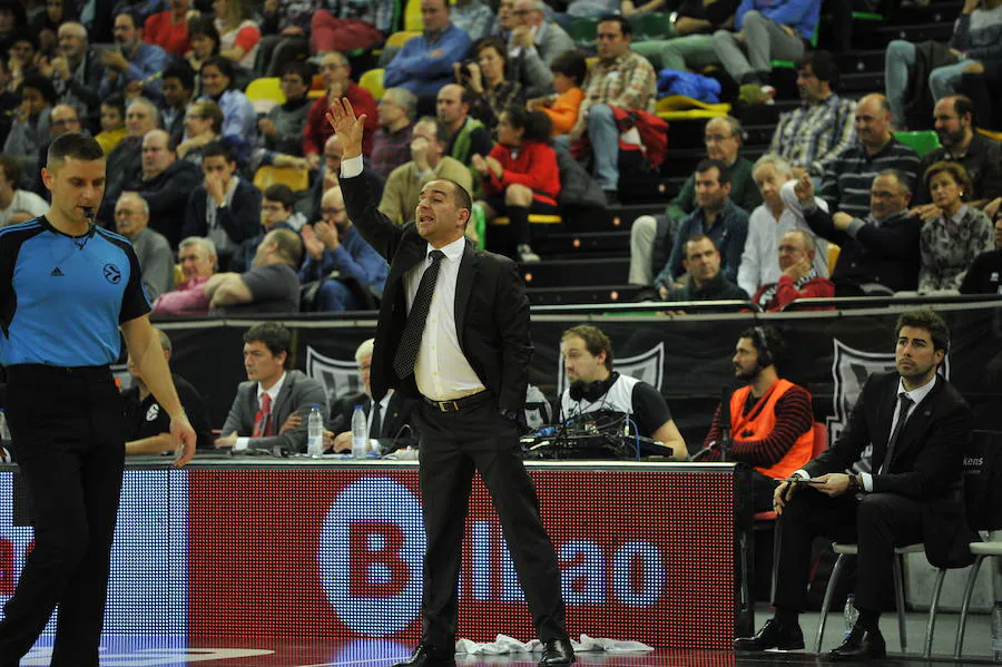 Las imágenes del partido entre Bilbao Basket y Fuenlabrada