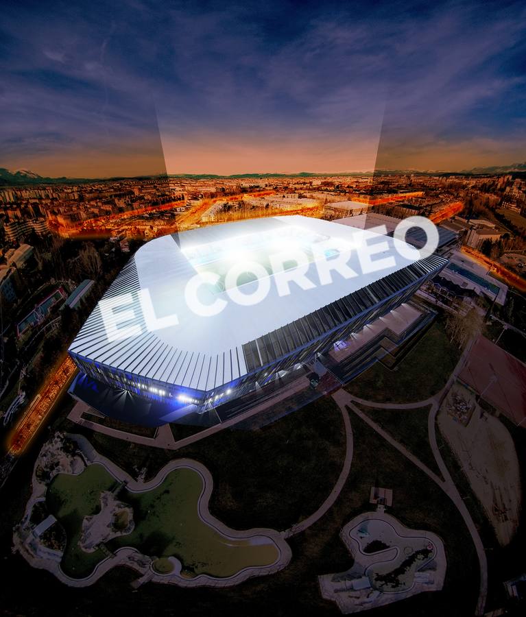 El Alavés proyecta un estadio para 32.000 espectadores 