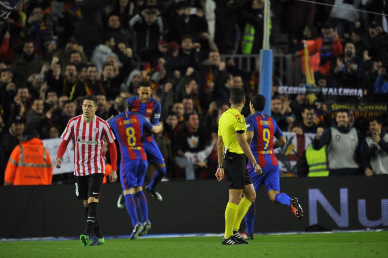 Las mejores imágenes del partido de Copa entre Barcelona y Athletic
