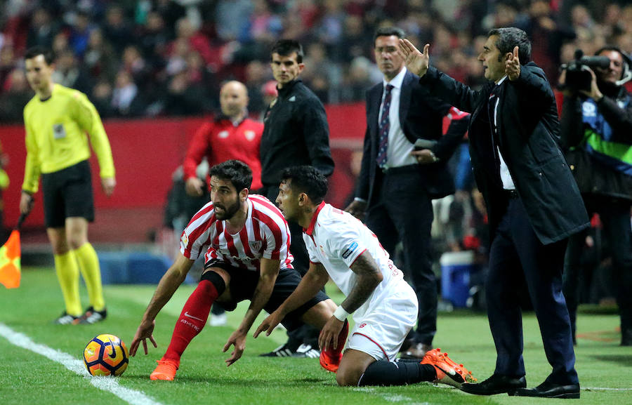 Las mejores imágenes del partido de Liga Santander entre Sevilla y Athletic