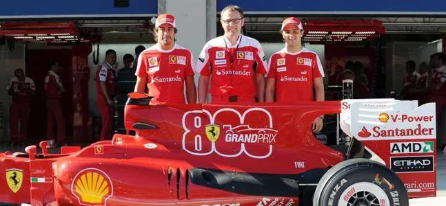 Ferrari afronta en Turquía su carrera 800 en la Fórmula 1