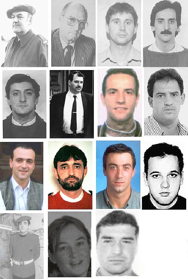 Quince miembros de la Ertzaintza asesinados desde 1985