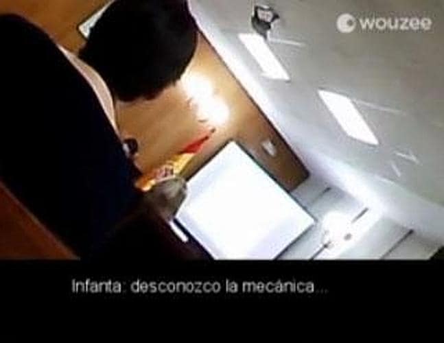La Policía reduce a tres los sospechosos de haber grabado el vídeo de la Infanta