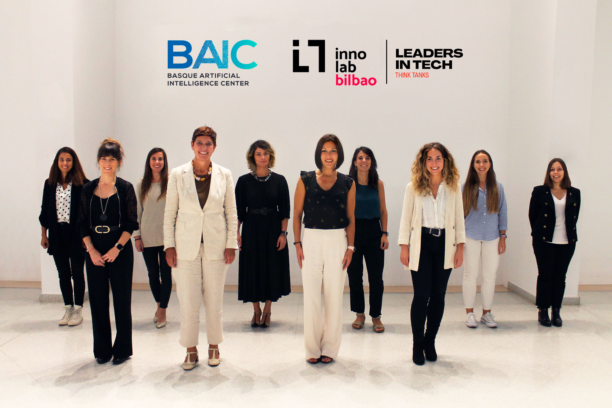 Diez expertas analizaron las posibilidades de la IA en el encuentro organizado por BAIC-Basque Artificial Intelligence Center e INNOLAB Bilbao.