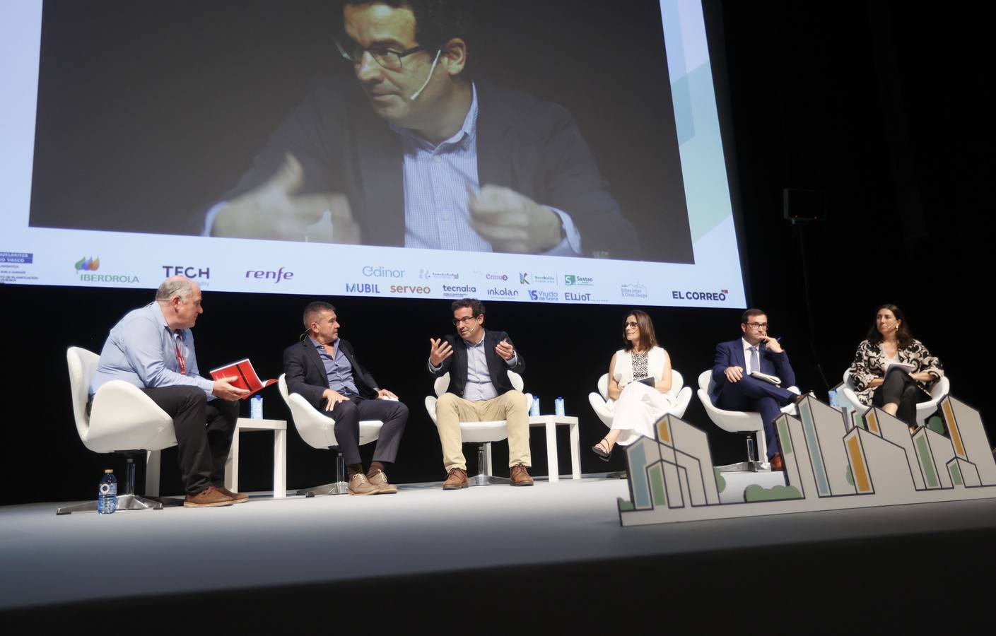 Intervención de Gonzalo Pellejero en el foro 'Ciudades del Futuro'.