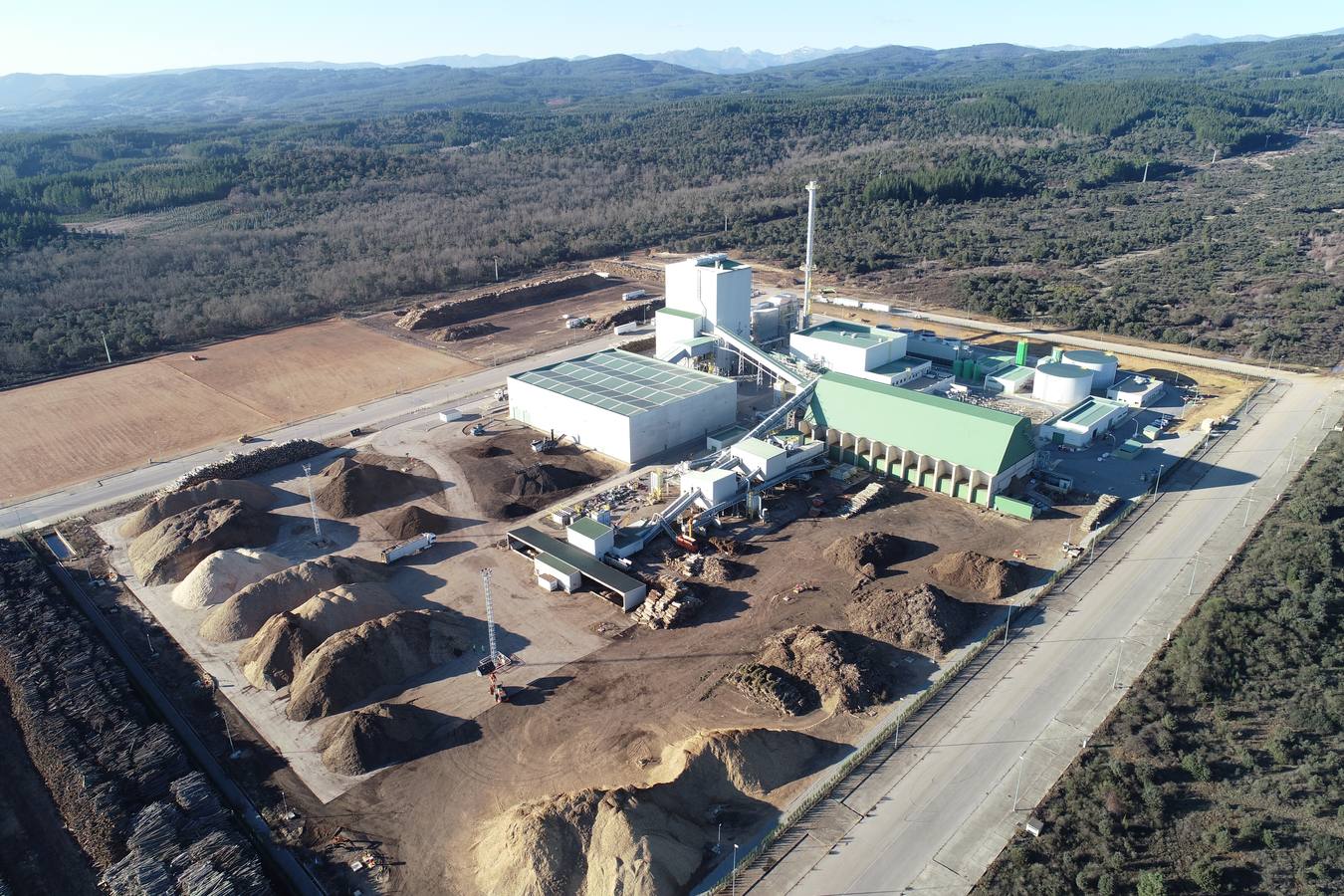 Planta generación de biomasa en Cubillos del Sil