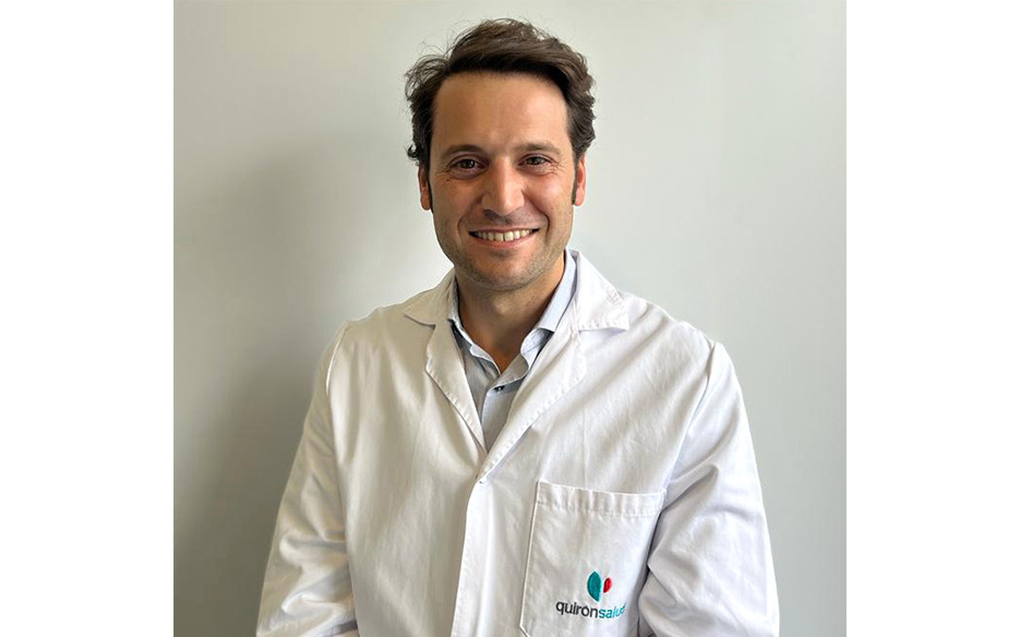 Rubén Alvarez, jefe de la Unidad de Dolor del Hospital Quirónsalud Vitoria