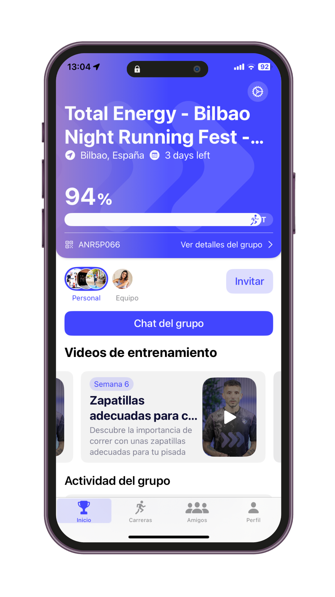 Runmatch app