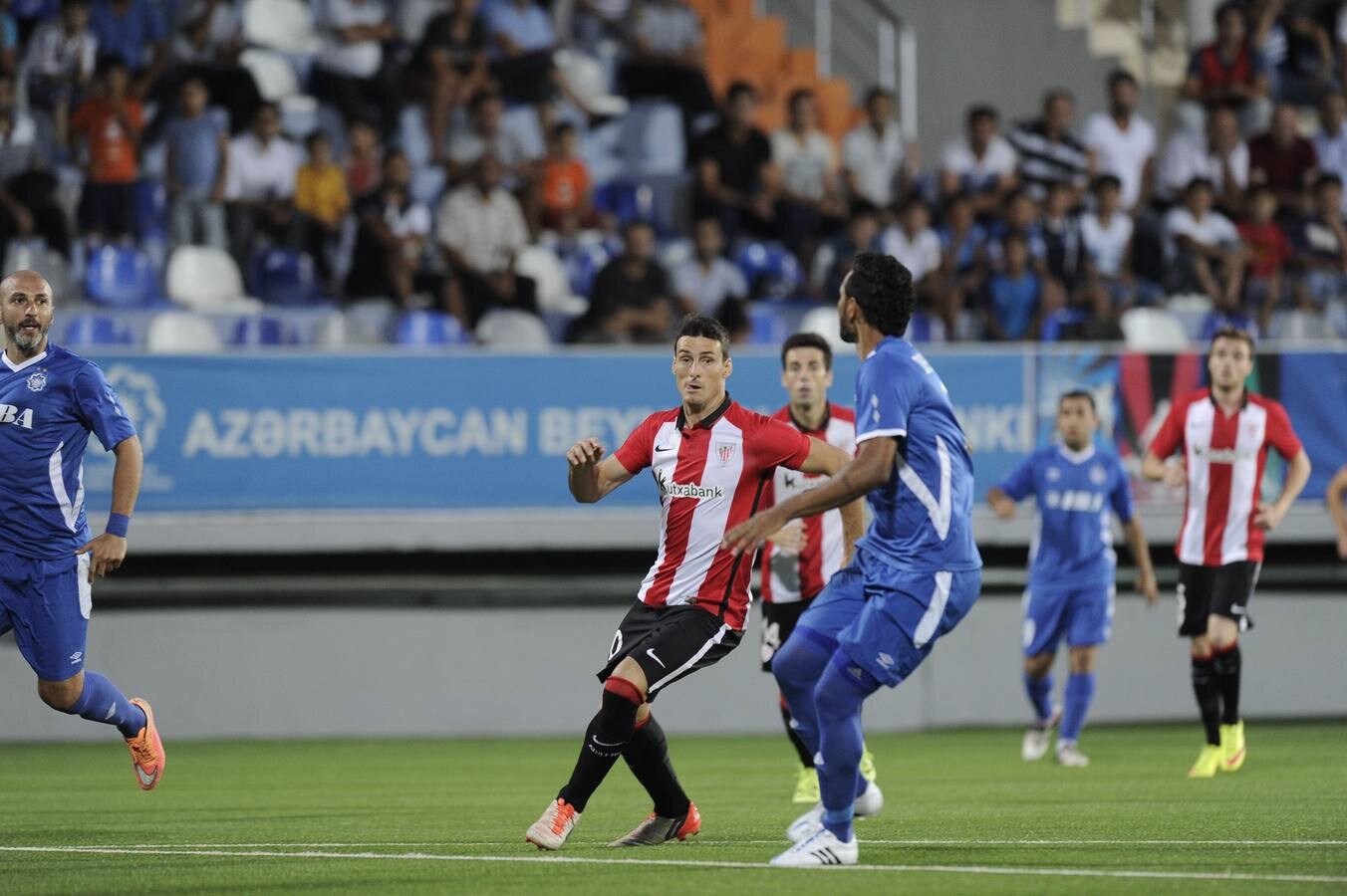 El Inter Baku-Athletic, en imágenes