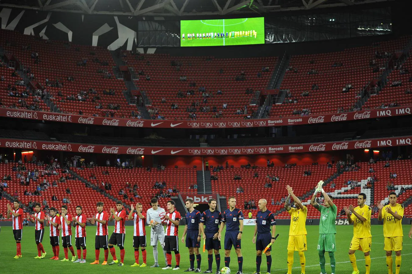 Las mejores imágenes del partido Bilbao Athletic-Girona