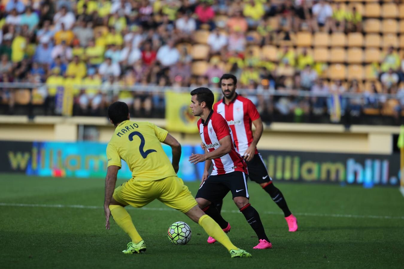 Las mejores imágenes del partido Villarreal-Athletic