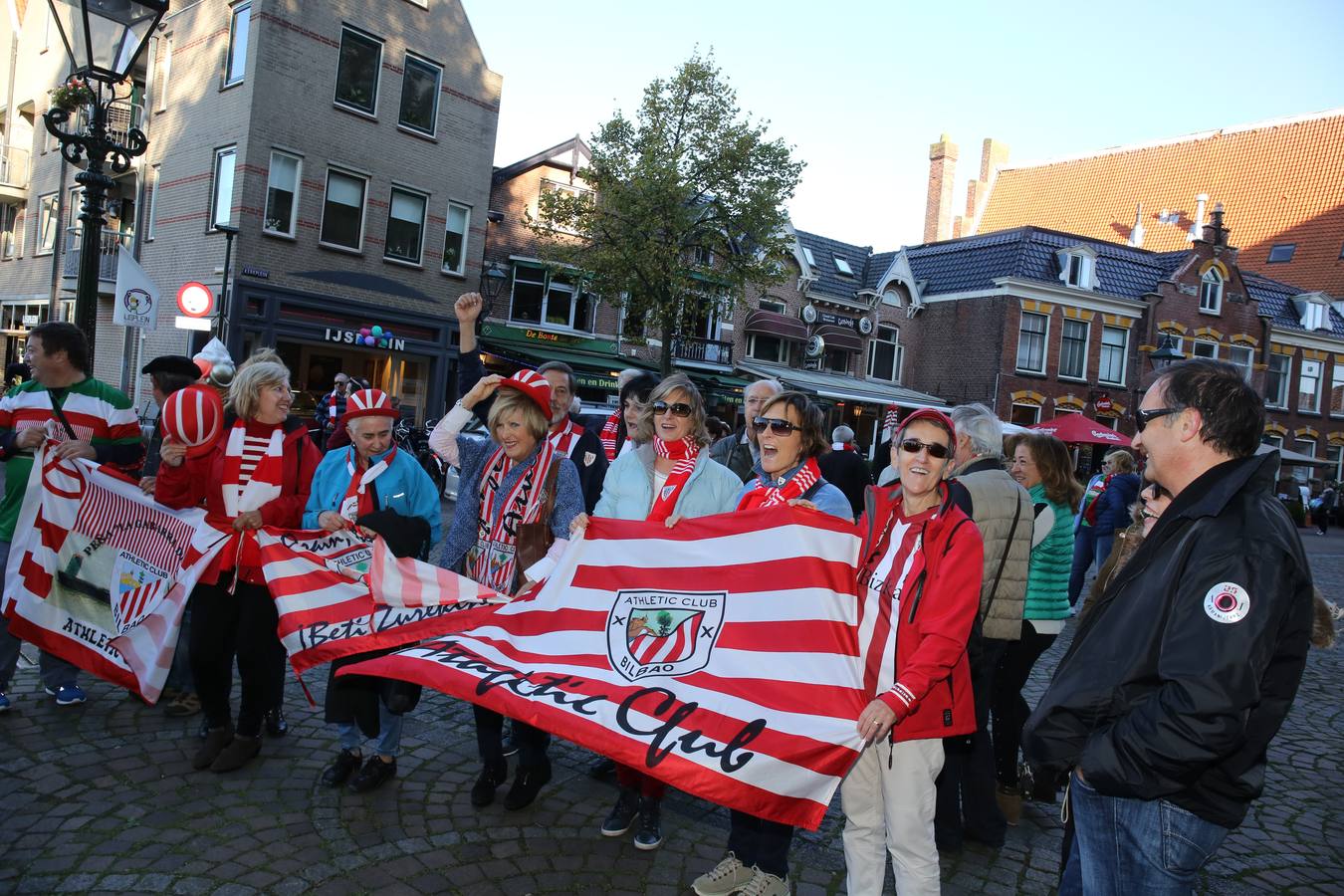 Los colores del Athletic en Holanda, 37 años después