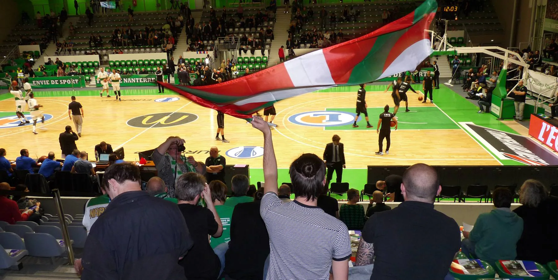 Las mejores imágenes del partido Nanterre-Bilbao Basket