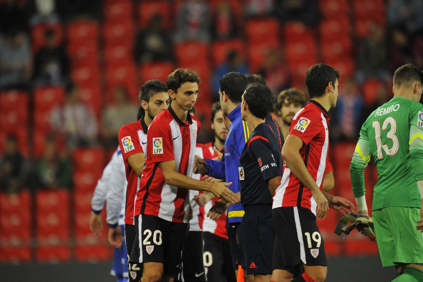 Las mejores imágenes del Bilbao Athletic-Zaragoza