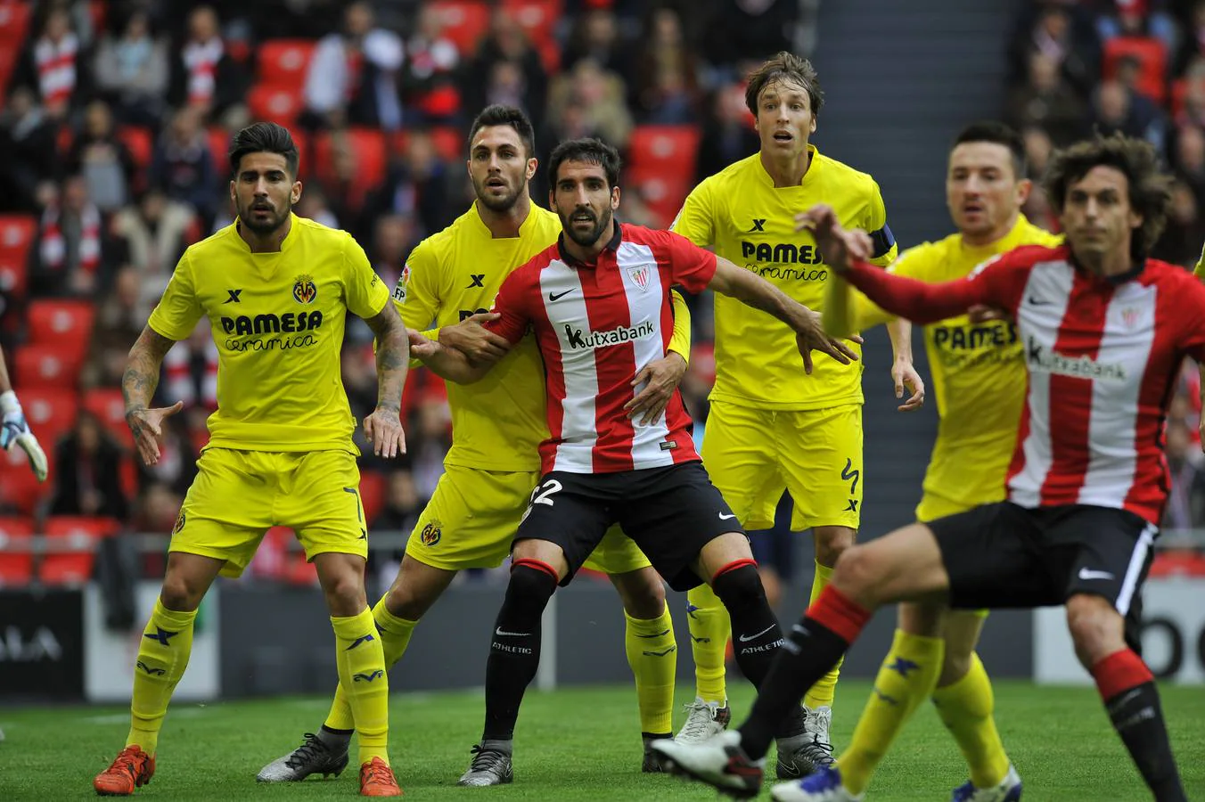 Las mejores imágenes del partido Athletic-Villarreal