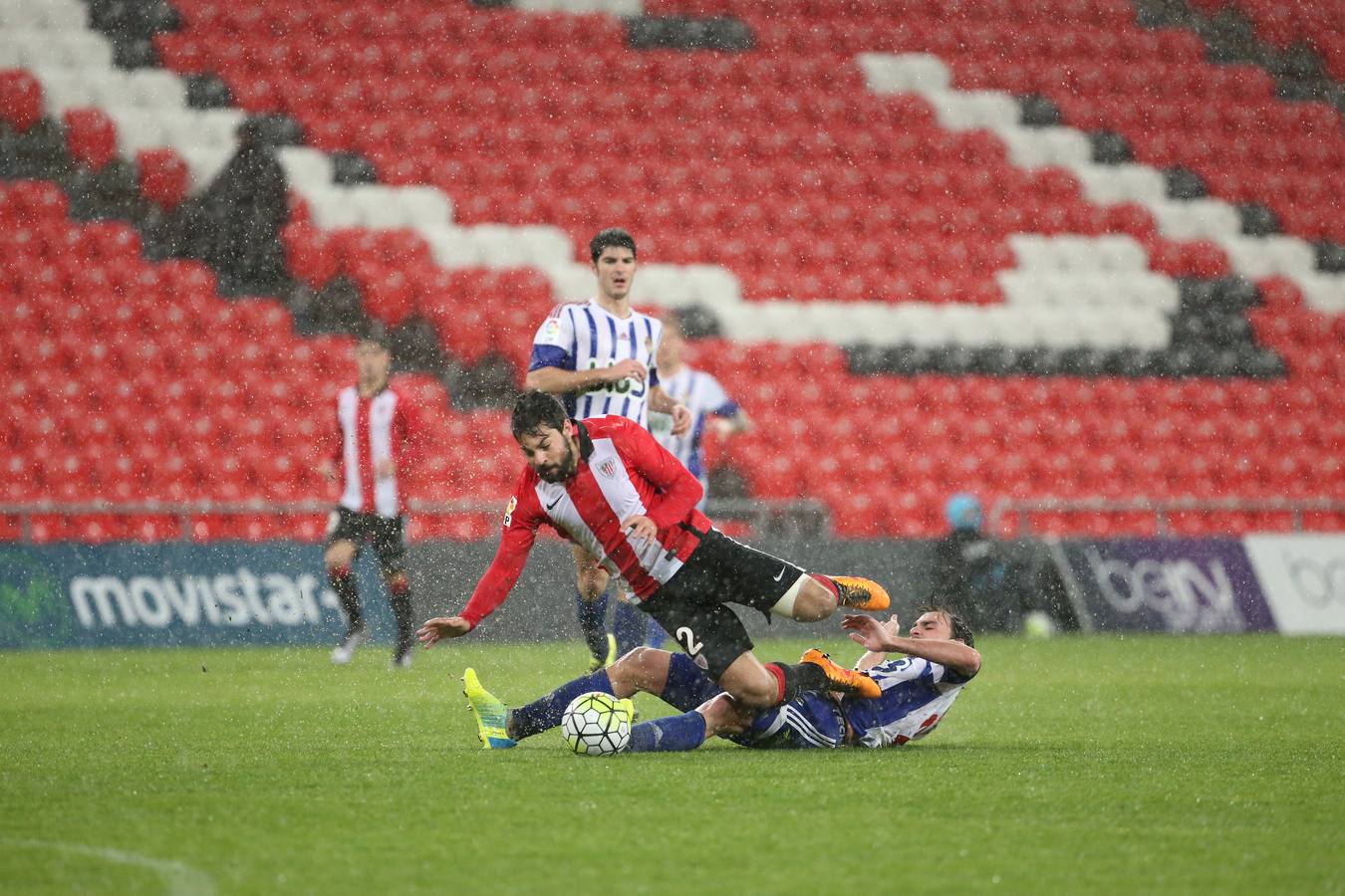 Las mejores imágenes del Bilbao Athletic - Ponferradina