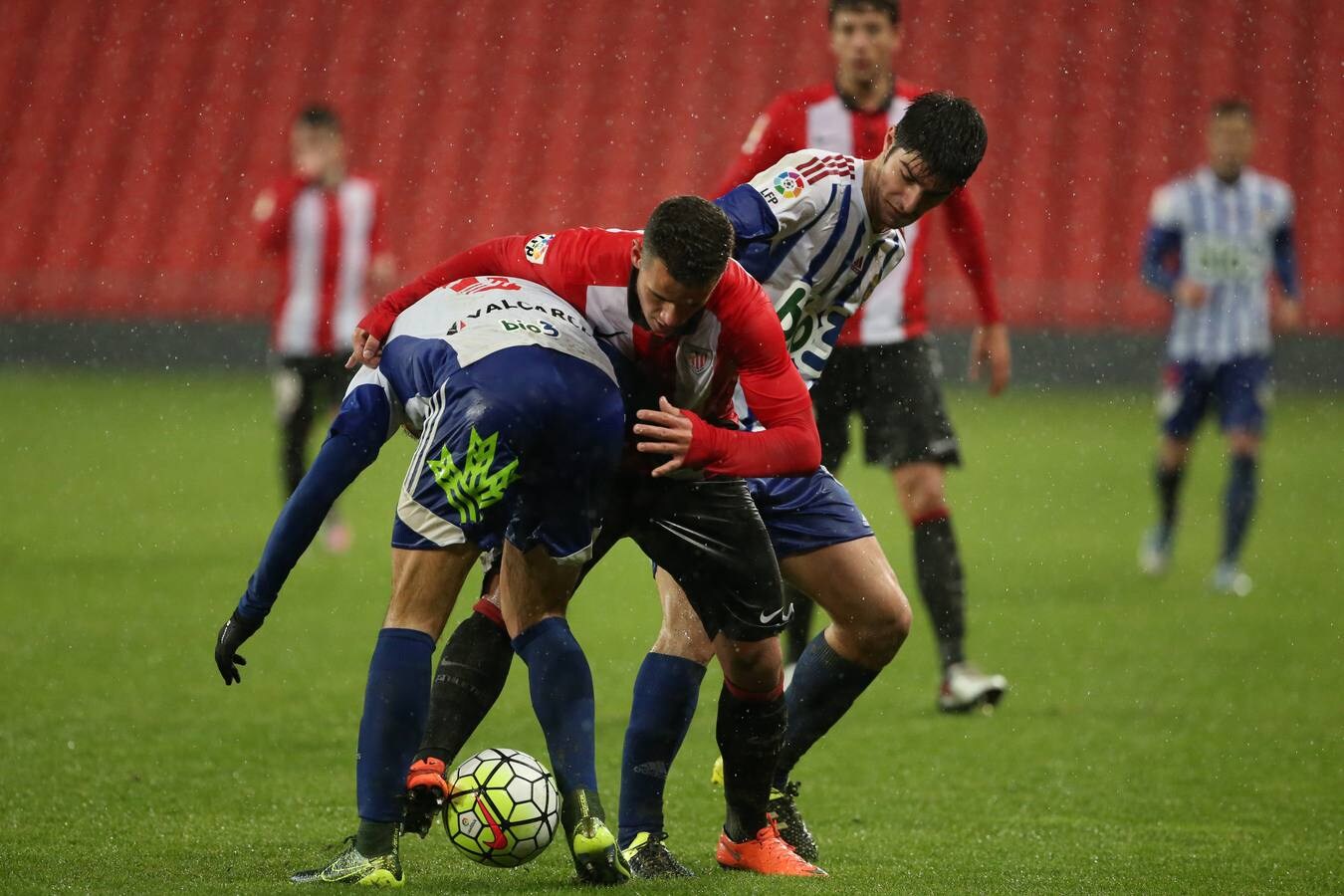 Las mejores imágenes del Bilbao Athletic - Ponferradina