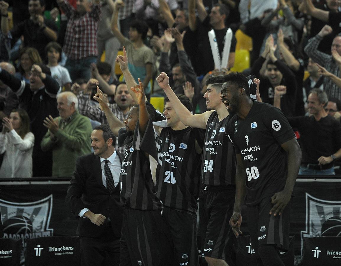 Las mejores imágenes del partido del Bilbao Basket